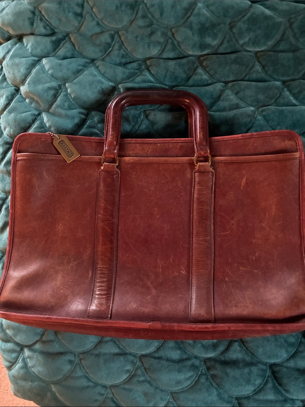 Vintage Coach Lexington Briefcase 5265 | Mahogany Leather | Made in USA